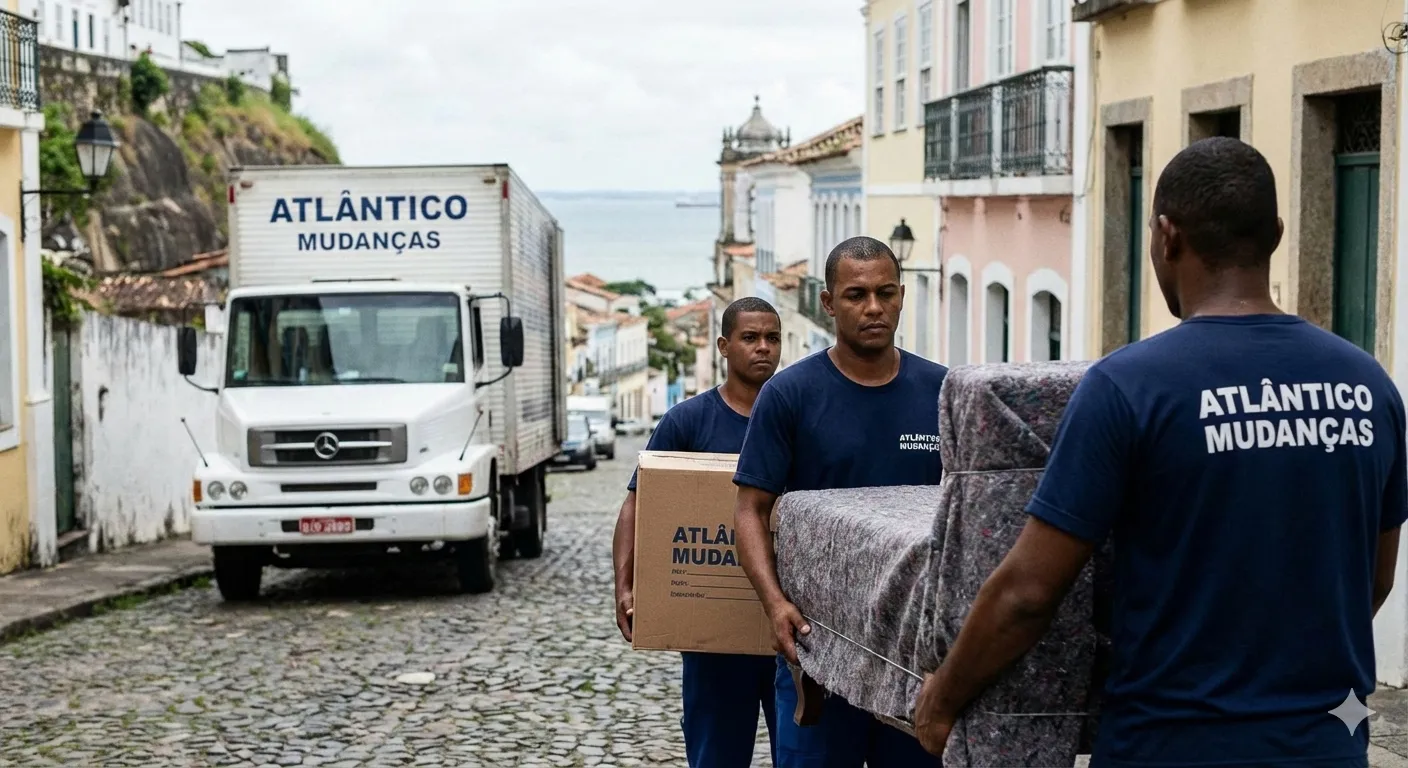 Caminhão de mudança